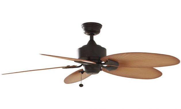 Hampton Bay Lillycrest 52 In Indooroutdoor Aged Bronze Ceiling Fan within size 1000 X 1000