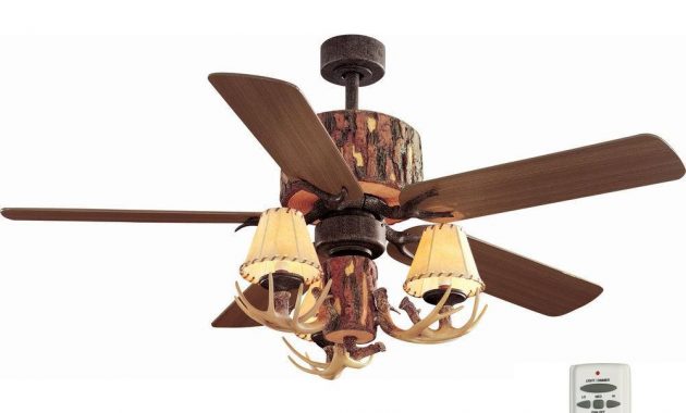 Hampton Bay Lodge 52 In Indoor Nutmeg Ceiling Fan With Light Kit intended for dimensions 1000 X 1000