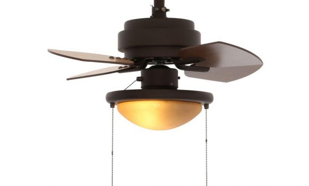 Hampton Bay Metarie 24 In Indoor Oil Rubbed Bronze Ceiling Fan With inside size 1000 X 1000