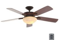 Hampton Bay San Lorenzo 52 In Indoor Rustic Ceiling Fan With Light throughout size 1000 X 1000
