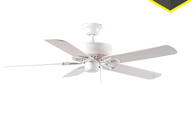 Harbor Breeze Classic 52 In White Indoor Ceiling Fan 5 Blade At throughout measurements 900 X 900