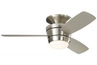 Harbor Breeze Mazon 44 In Brushed Nickel Flush Mount Indoor inside dimensions 900 X 900