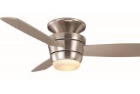 Harbor Breeze Mazon 44 In Brushed Nickel Indoor Flush Mount Ceiling pertaining to size 900 X 900