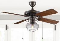 Heron Ceiling Fan With Clear Ogee Shade Rejuvenation throughout proportions 936 X 990