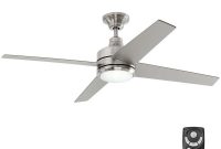 Home Decorators Collection Mercer 52 In Led Indoor Brushed Nickel inside sizing 1000 X 1000