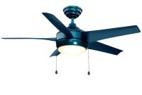 Home Decorators Collection Windward 44 In Led Blue Ceiling Fan With regarding dimensions 1000 X 1000