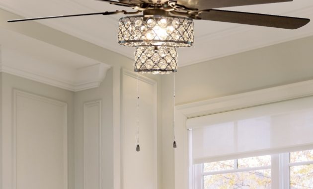 House Of Hampton 52 Marleigh Tri Tiered 5 Blade Ceiling Fan With throughout size 2000 X 2000