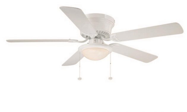 Hugger 52 In Led Indoor White Ceiling Fan With Light Kit Al383led inside measurements 1000 X 1000