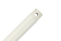 Hunter 24 In Original White Double Threaded Extension Downrod For regarding proportions 1000 X 1000