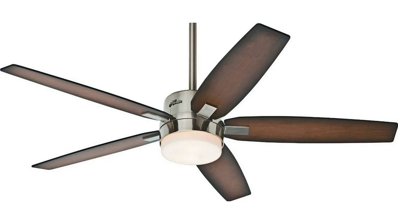 Hunter 59039 Windemere 54 In Indoor Ceiling Fan With Light And intended for sizing 1280 X 720