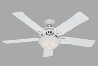 Hunter Beachcomber 52 In Indoor White Ceiling Fan With Light Kit with proportions 1000 X 1000