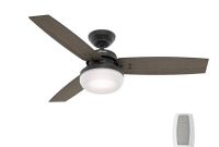 Hunter Camino 48 In Indoor Weathered Zinc Oak Ceiling Fan With throughout measurements 1000 X 1000