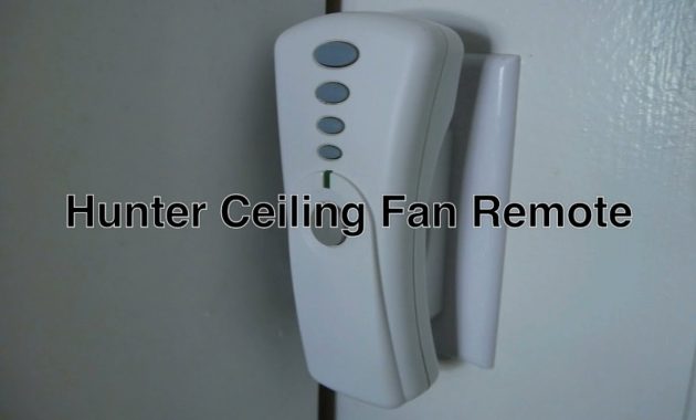 Hunter Ceiling Fan Remote Control With Light Speed Buttons in dimensions 1280 X 720