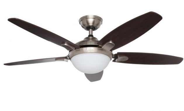 Hunter Contempo 52 In Indoor Brushed Nickel Ceiling Fan With pertaining to sizing 1000 X 1000