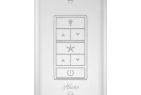 Hunter Indoor White Universal Wall Mount Ceiling Fan Switch 99373 with measurements 1000 X 1000