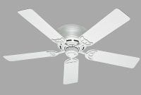 Hunter Low Profile Iii 52 In Indoor White Ceiling Fan 53069 The throughout proportions 1000 X 1000