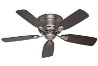 Hunter Low Profile Iv 42 In Indoor Antique Pewter Ceiling Fan 51060 in measurements 1000 X 1000