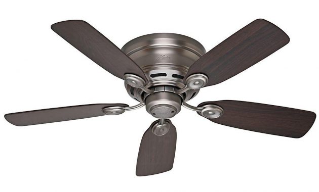 Hunter Low Profile Iv 42 In Indoor Antique Pewter Ceiling Fan 51060 in measurements 1000 X 1000