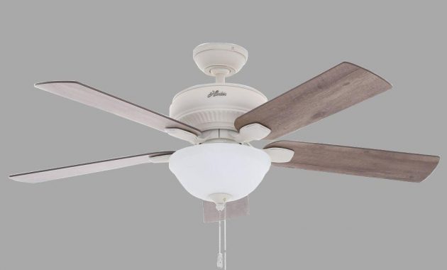 Hunter Matheston 52 In Indooroutdoor Cottage White Ceiling Fan throughout measurements 1000 X 1000