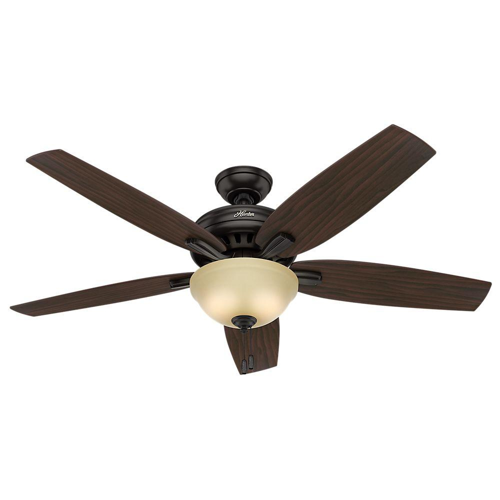 Hunter Newsome 56 In Indoor Premier Bronze Bowl Light Kit Ceiling for dimensions 1000 X 1000