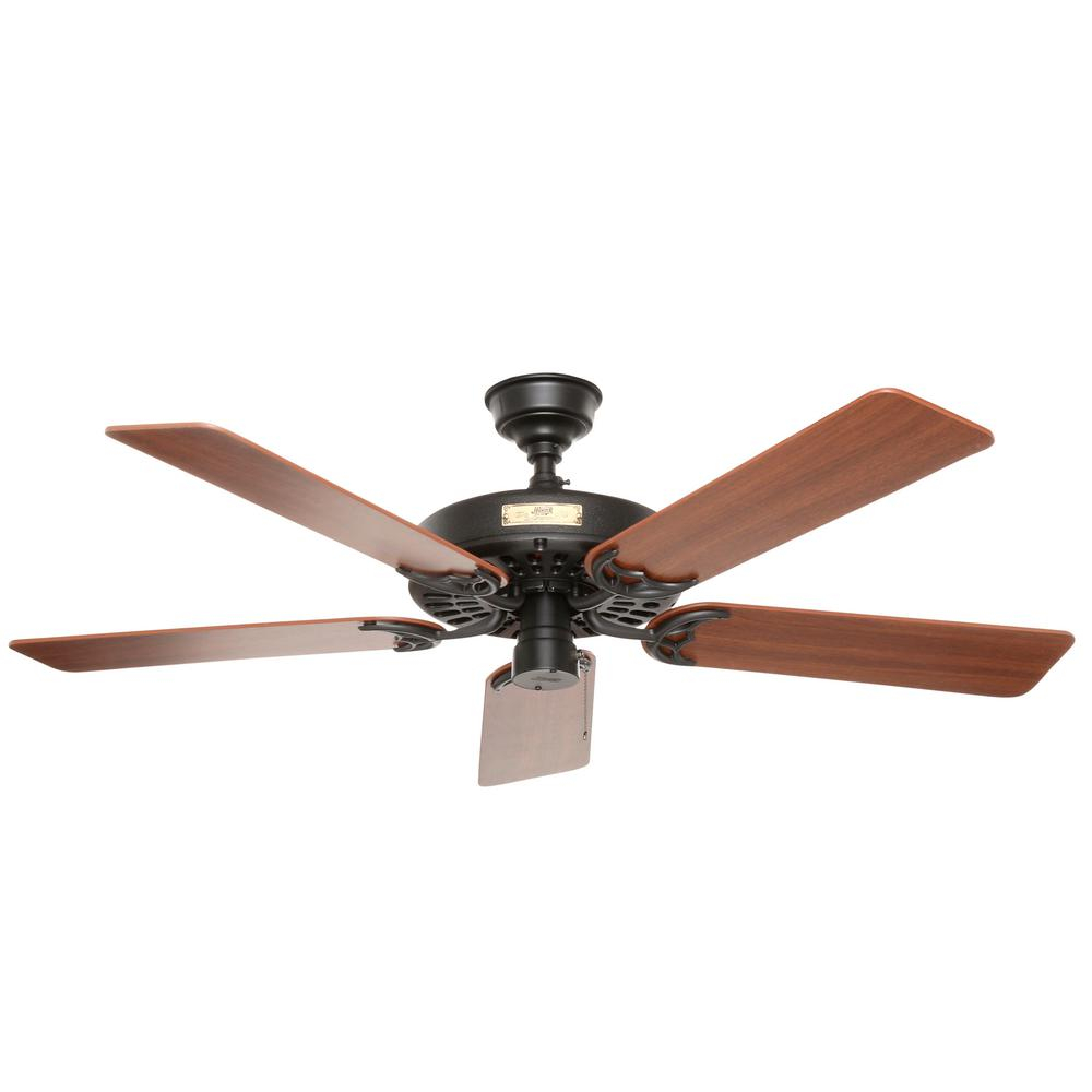 Hunter Original 52 In Indooroutdoor Black Ceiling Fan 23838 The intended for proportions 1000 X 1000