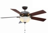 Hunter Pros Best Five Minute 52 In Indoor New Bronze Ceiling Fan for proportions 1000 X 1000