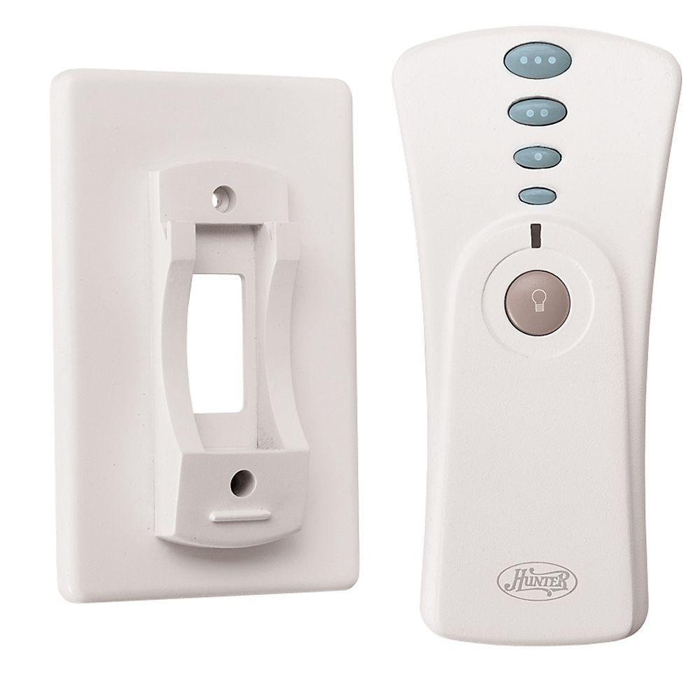 Hunter White Indoor Universal Hand Held Remote Control 99119 The throughout proportions 1000 X 1000