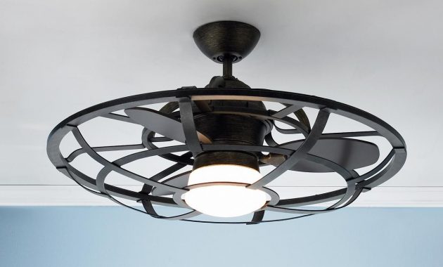 Industrial Cage Ceiling Fan Fun Whimsical Surprising Products with regard to sizing 1200 X 1200