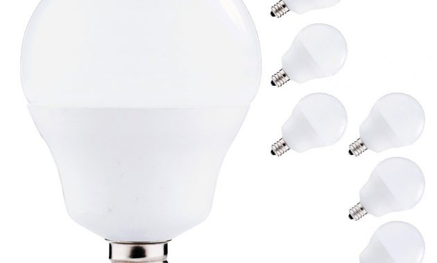 Jandcase Led Candelabra Light Bulbs 40w Incandescent Equivalent 5w pertaining to measurements 1200 X 1200
