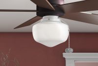 Laurel Foundry Modern Farmhouse 1 Light Schoolhouse Ceiling Fan for size 2000 X 2000