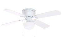 Littleton 42 In Led Indoor White Ceiling Fan With Light Kit Ub42s intended for size 1000 X 1000