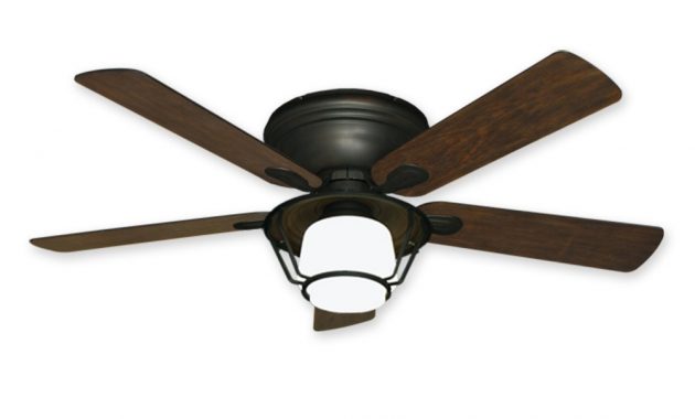 Low Profile Farmhouse Ceiling Fan 52 Inch Stratus With Light pertaining to dimensions 1000 X 1000