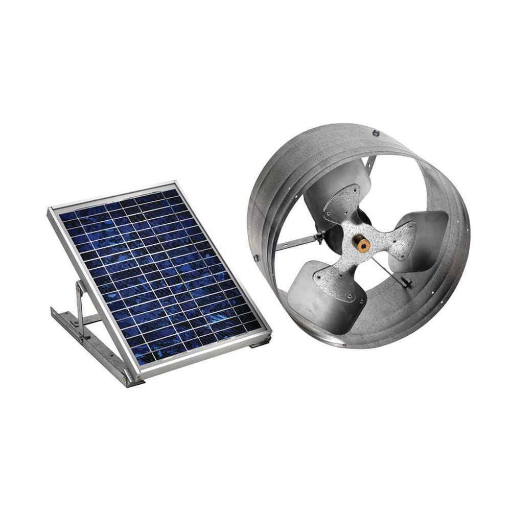 Master Flow 500 Cfm Solar Powered Gable Mount Exhaust Fan Pgsolar inside measurements 1000 X 1000