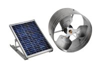 Master Flow 500 Cfm Solar Powered Gable Mount Exhaust Fan Pgsolar regarding sizing 1000 X 1000