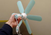 Mini Ceiling Fan With Intriguing Motor And Wind Turbine Potential in measurements 1280 X 720