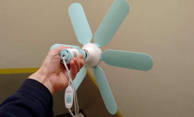 Mini Ceiling Fan With Intriguing Motor And Wind Turbine Potential in measurements 1280 X 720