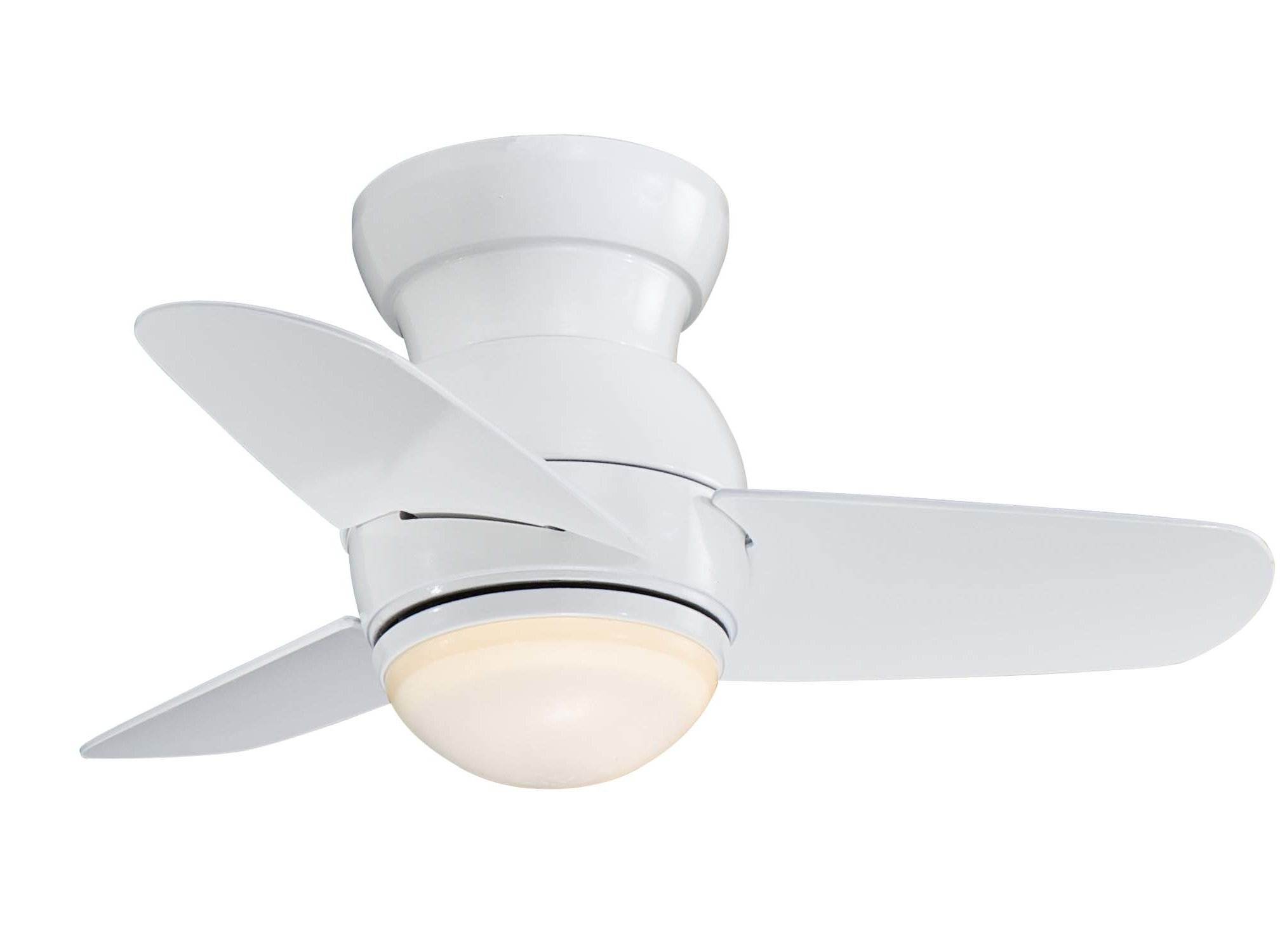 Minka Aire 26 Spacesaver 3 Blade Ceiling Fan Reviews Wayfair intended for measurements 2016 X 1500