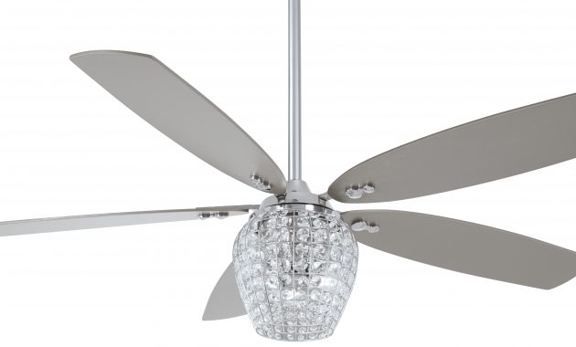 Minka Aire 56 Bling 5 Blade Led Ceiling Fan With Remote Wayfair inside sizing 5317 X 2550