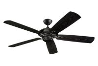 Monte Carlo Cyclone 60 In Indooroutdoor Matte Black Ceiling Fan with measurements 1000 X 1000