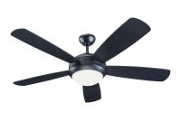 Monte Carlo Discus 52 In Matte Black Ceiling Fan 5di52bkd L The inside dimensions 1000 X 1000