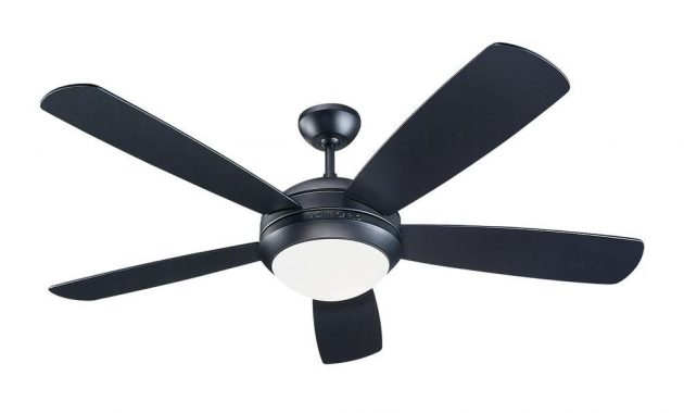 Monte Carlo Discus 52 In Matte Black Ceiling Fan 5di52bkd L The inside dimensions 1000 X 1000