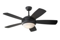 Monte Carlo Discus Ii 44 In Indoor Matte Black Ceiling Fan With inside size 1000 X 1000