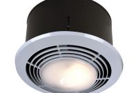 Nutone 70 Cfm Ceiling Bathroom Exhaust Fan With Light And Heater for proportions 1000 X 1000