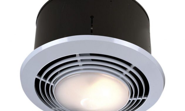 Nutone 70 Cfm Ceiling Bathroom Exhaust Fan With Light And Heater for proportions 1000 X 1000