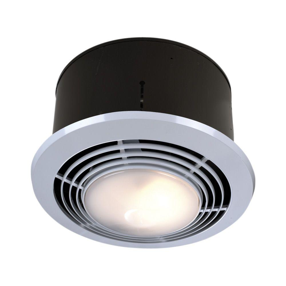 Nutone 70 Cfm Ceiling Bathroom Exhaust Fan With Light And Heater pertaining to sizing 1000 X 1000