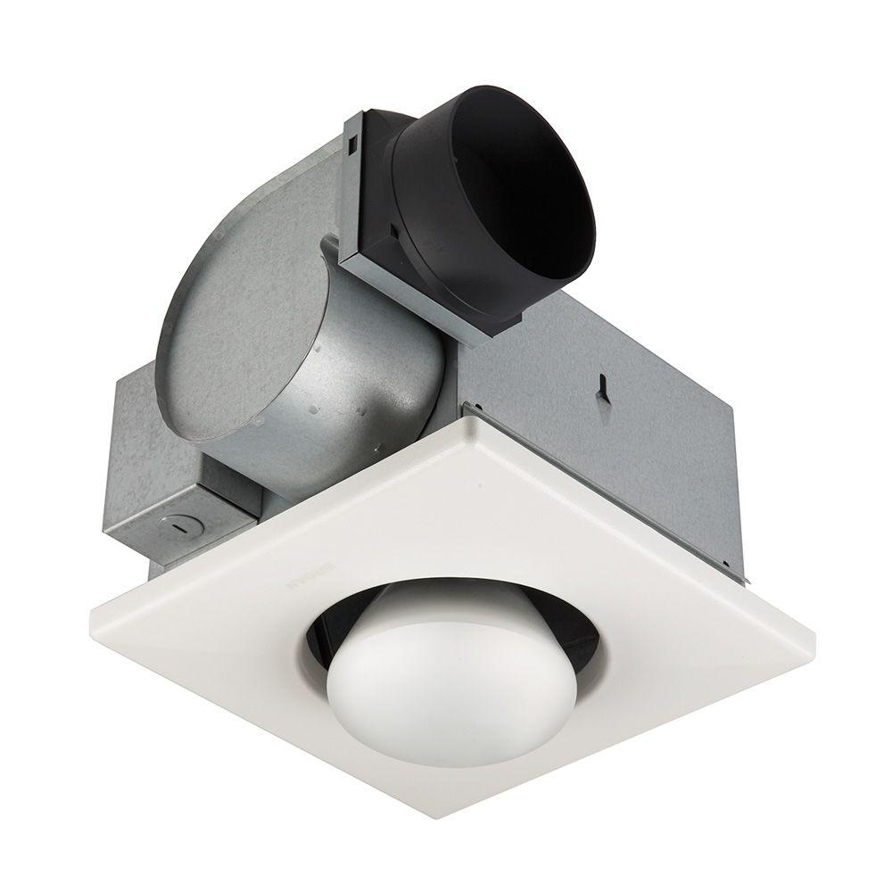 Nutone 70 Cfm Ceiling Exhaust Fan With 250 Watt 1 Bulb Infrared within size 1000 X 1000