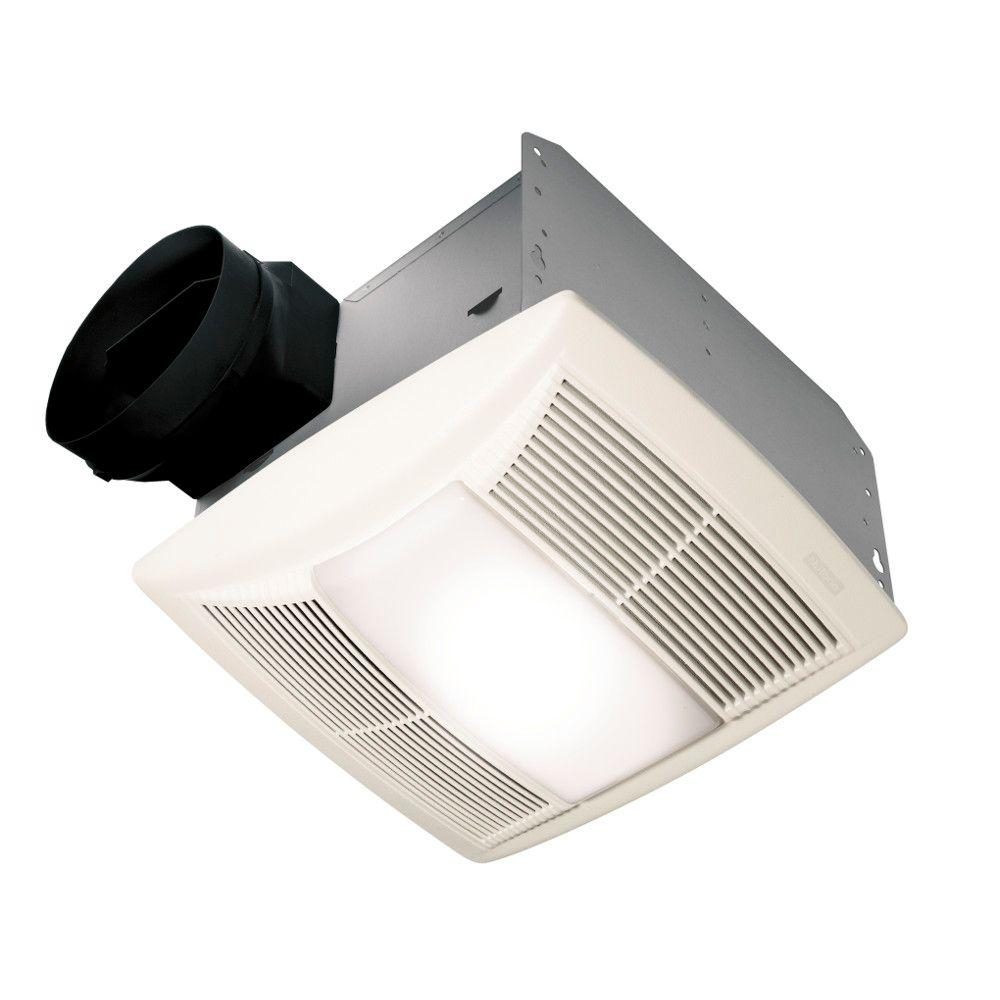 Nutone Qt Series Quiet 130 Cfm Ceiling Bathroom Exhaust Fan With with regard to sizing 1000 X 1000