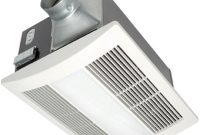 Panasonic Whisperwarm 110 Cfm Ceiling Exhaust Bath Fan With Light for measurements 1000 X 1000