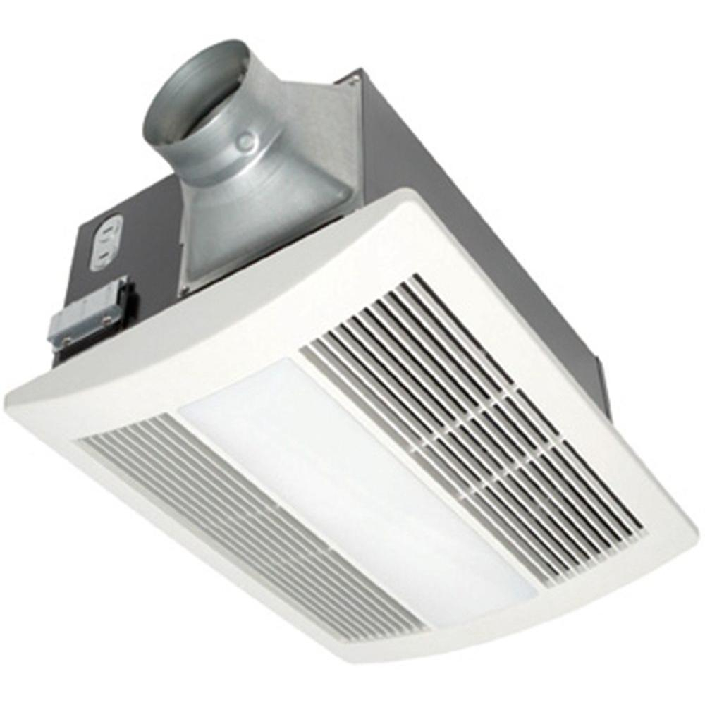 Panasonic Whisperwarm 110 Cfm Ceiling Exhaust Bath Fan With Light with regard to dimensions 1000 X 1000
