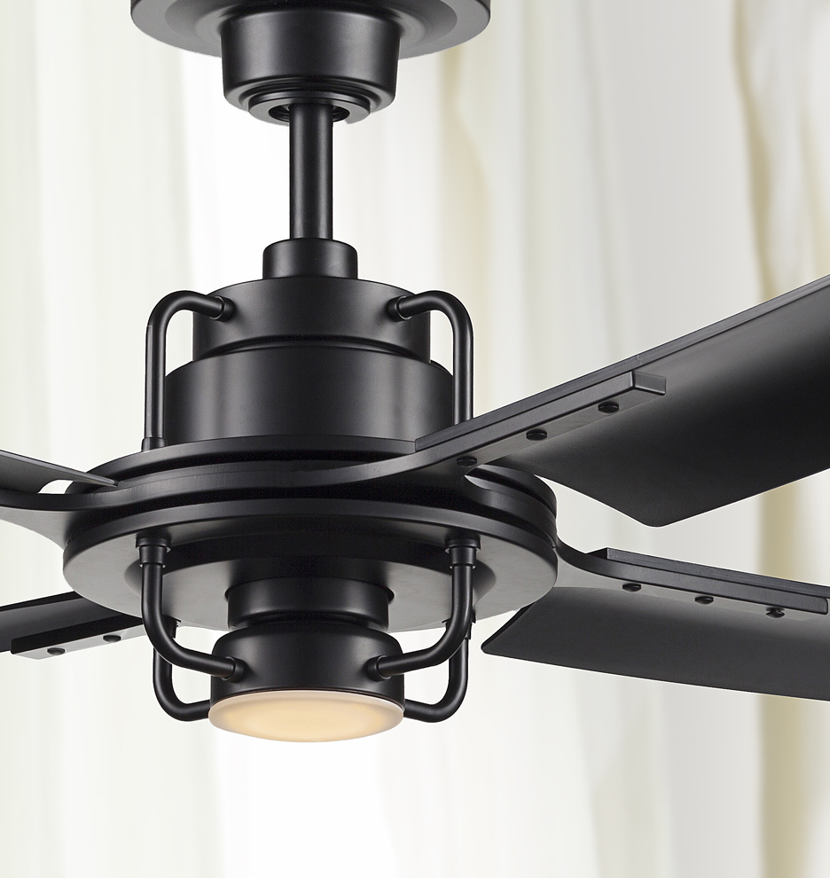 Peregrine Industrial Led Ceiling Fan Rejuvenation throughout dimensions 936 X 990